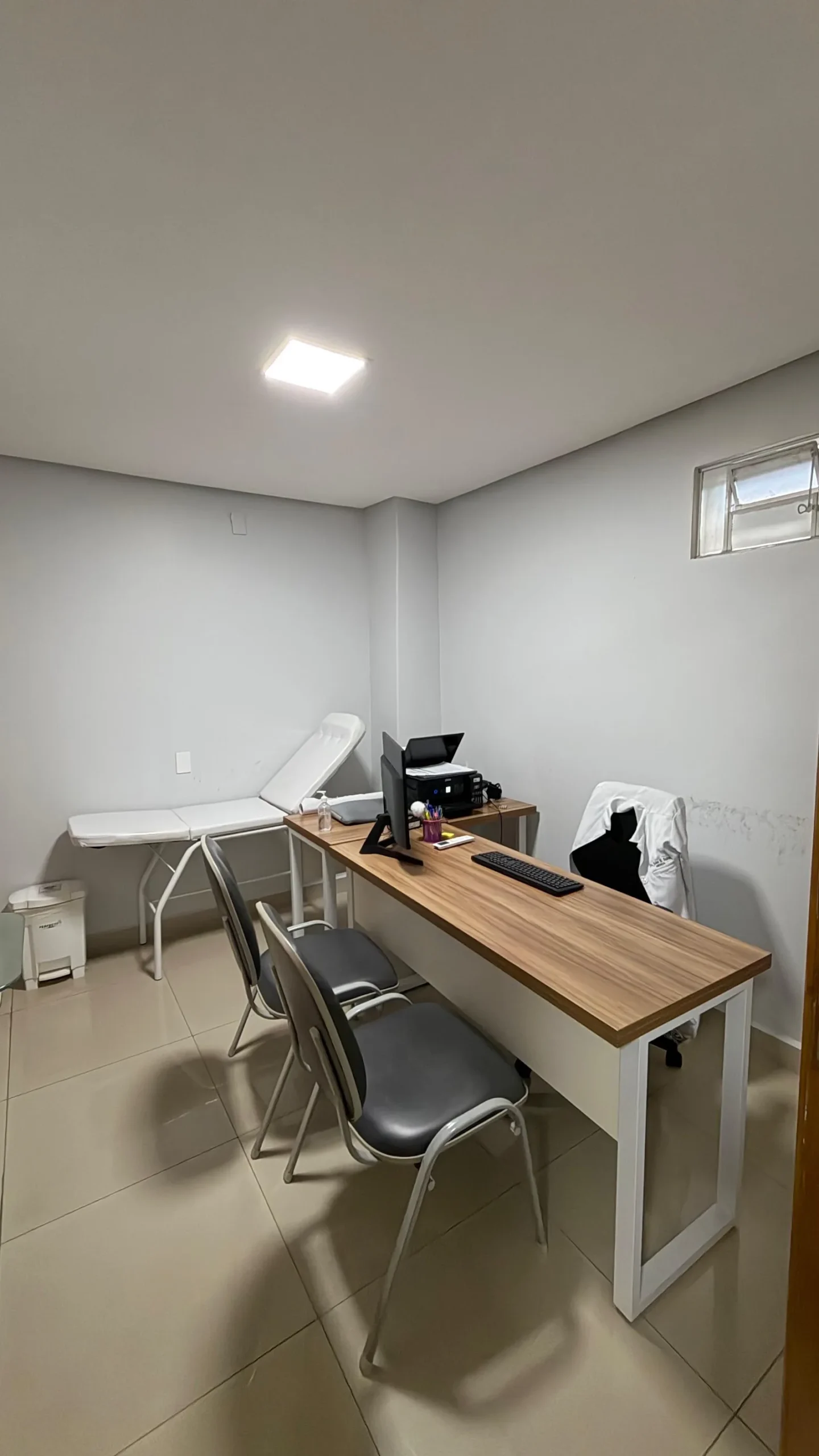 Consultório médico da VIDAMED+ para exames ocupacionais